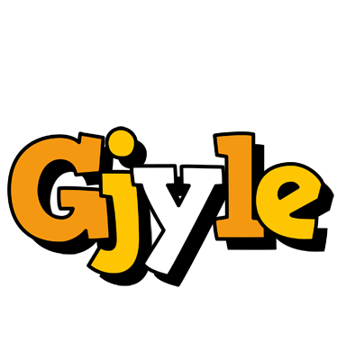 Gjyle cartoon logo