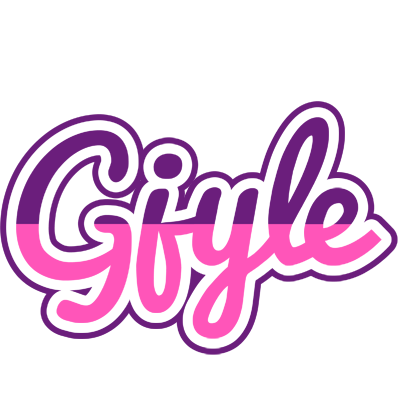 Gjyle cheerful logo