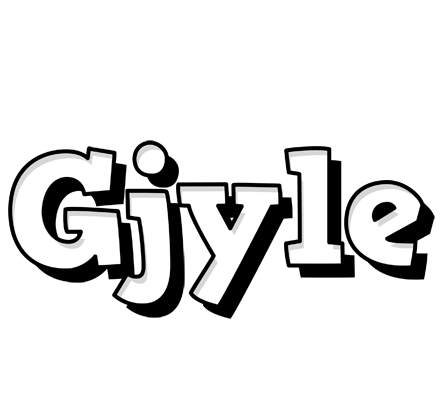 Gjyle snowing logo