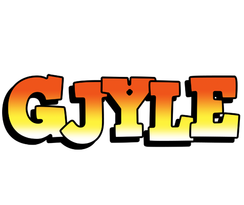 Gjyle sunset logo