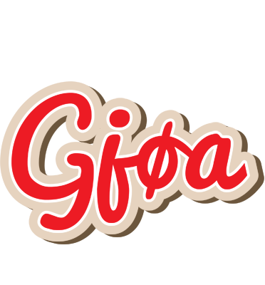 Gjøa chocolate logo