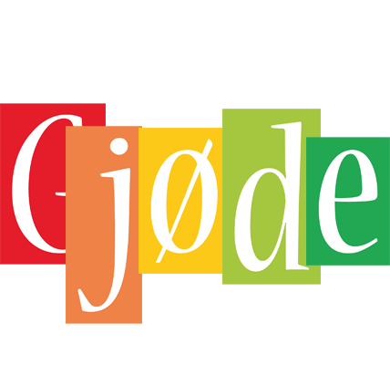 Gjøde colors logo