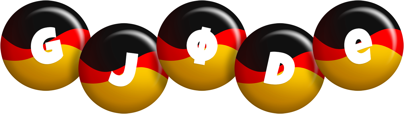 Gjøde german logo