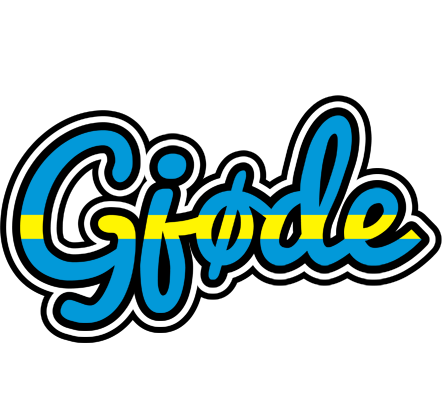 Gjøde sweden logo