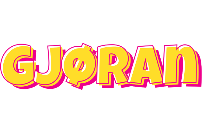 Gjøran kaboom logo