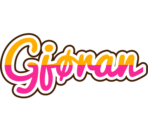 Gjøran smoothie logo