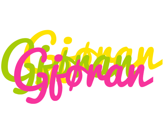 Gjøran sweets logo