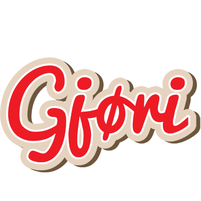 Gjøri chocolate logo