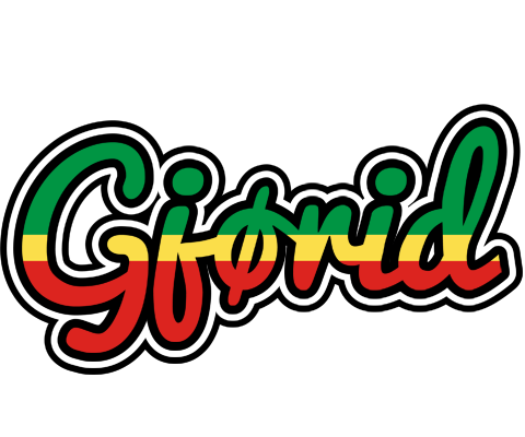 Gjørid african logo