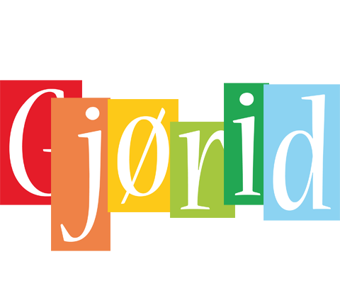 Gjørid colors logo