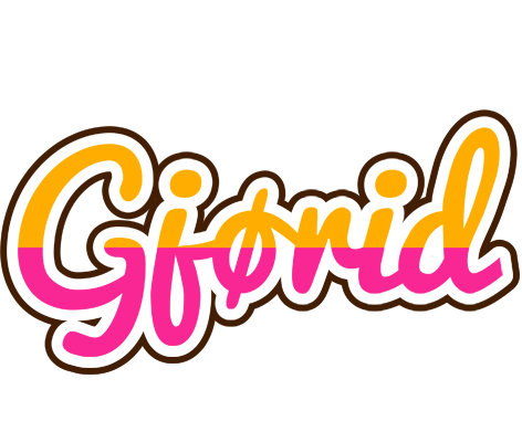 Gjørid smoothie logo