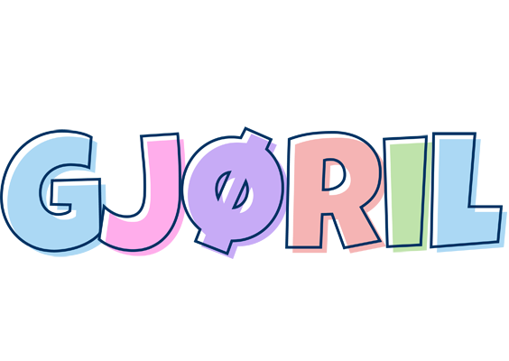 Gjøril pastel logo