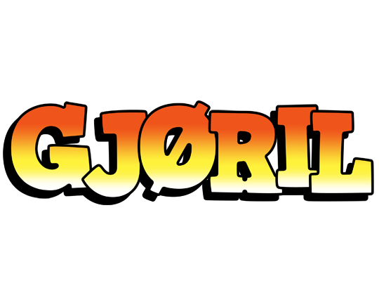 Gjøril sunset logo