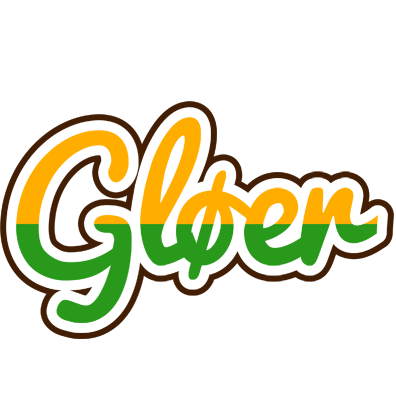 Gløer banana logo