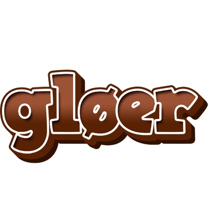 Gløer brownie logo