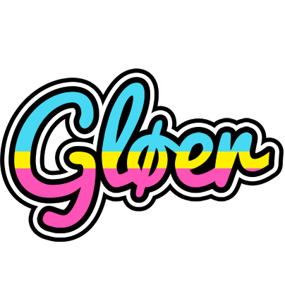 Gløer circus logo