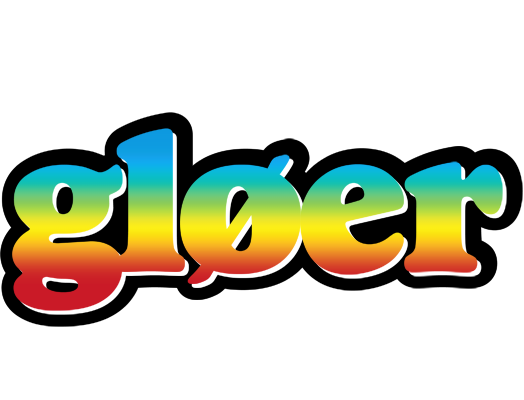 Gløer color logo