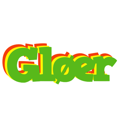 Gløer crocodile logo