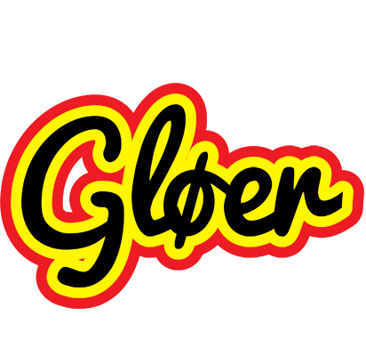 Gløer flaming logo