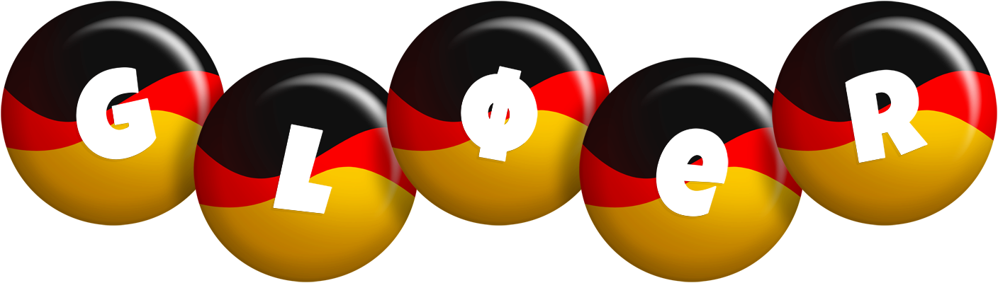 Gløer german logo