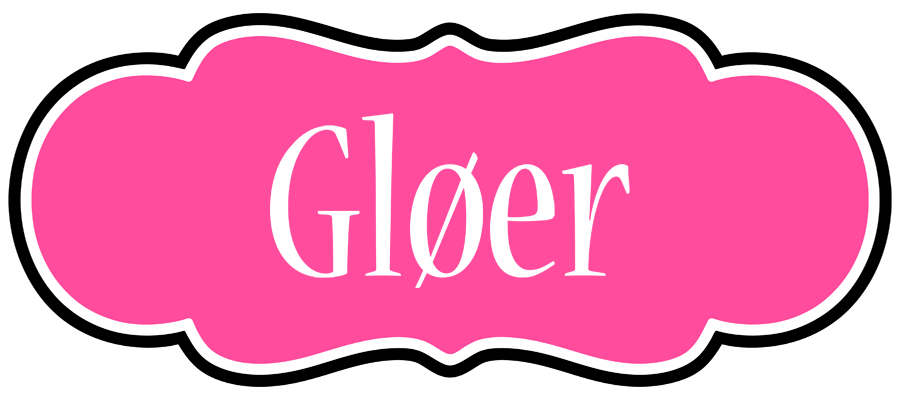 Gløer invitation logo
