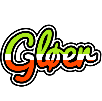 Gløer superfun logo