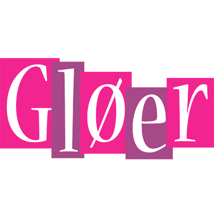 Gløer whine logo