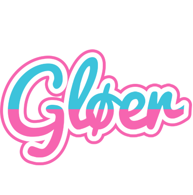 Gløer woman logo