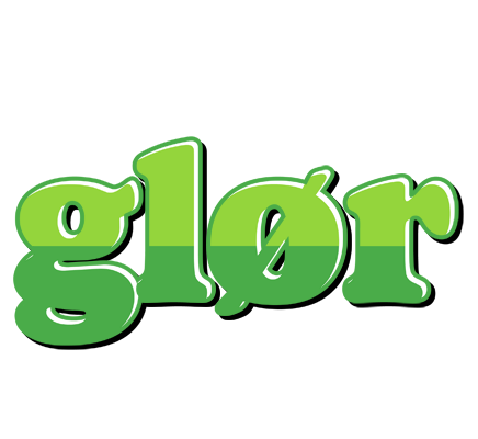 Glør apple logo