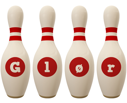 Glør bowling-pin logo