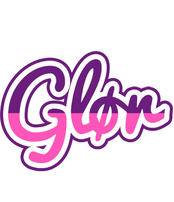 Glør cheerful logo