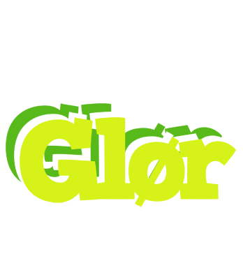Glør citrus logo