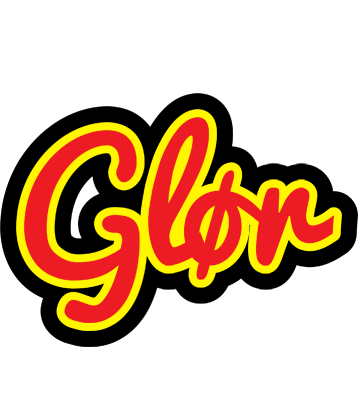 Glør fireman logo