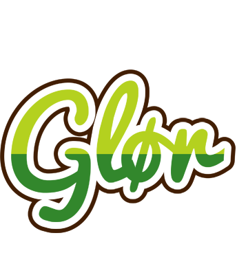Glør golfing logo