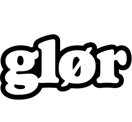 Glør panda logo