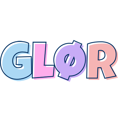 Glør pastel logo