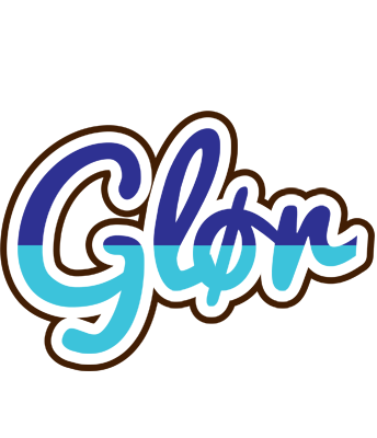 Glør raining logo
