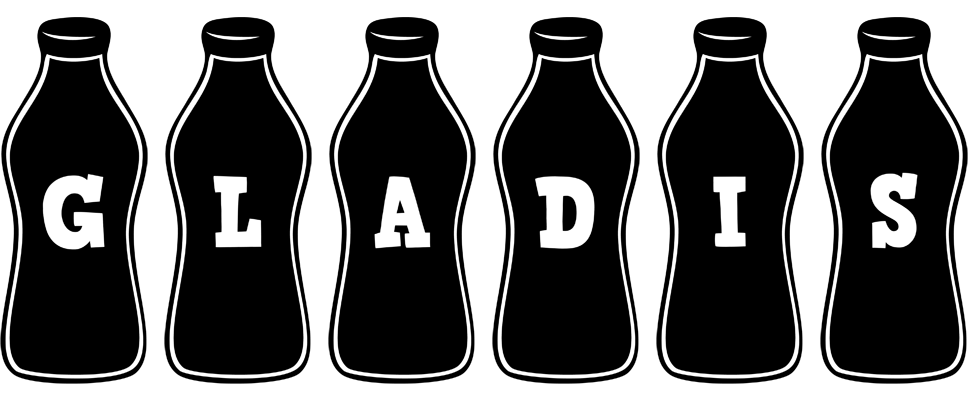Gladis bottle logo