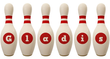 Gladis bowling-pin logo