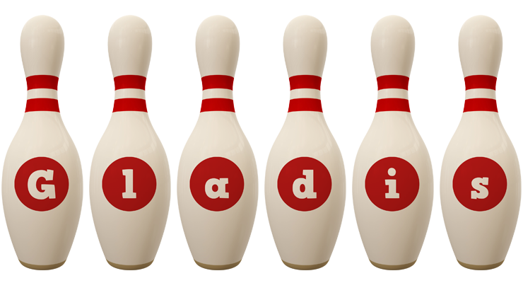 Gladis bowling-pin logo