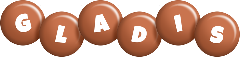 Gladis candy-brown logo