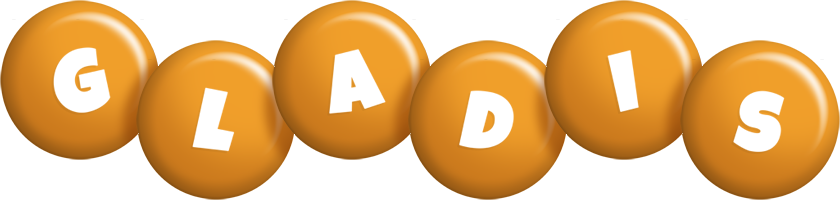 Gladis candy-orange logo