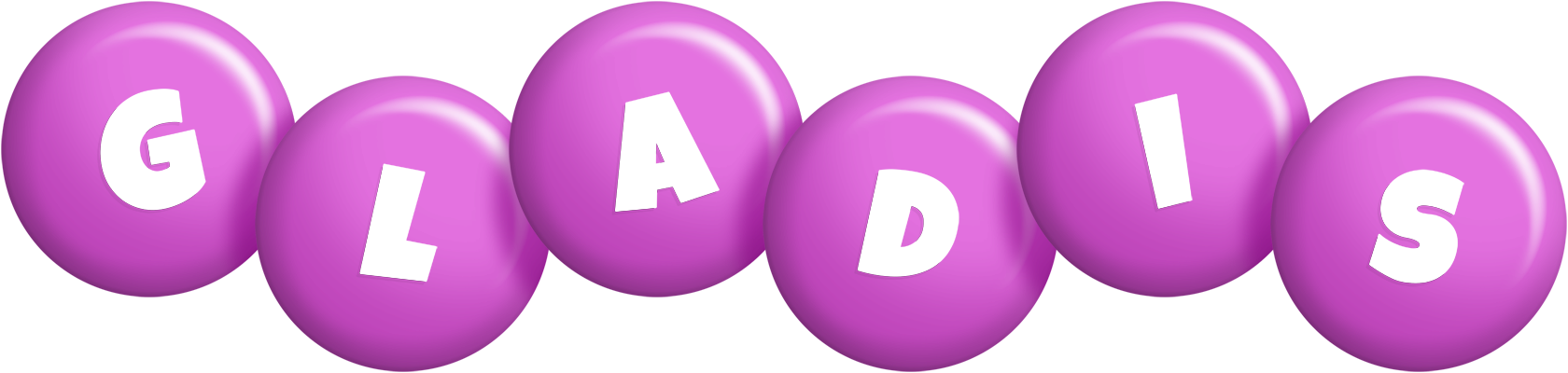 Gladis candy-purple logo