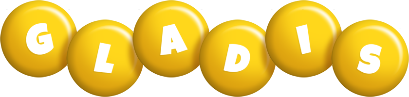 Gladis candy-yellow logo