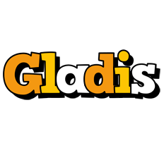 Gladis cartoon logo