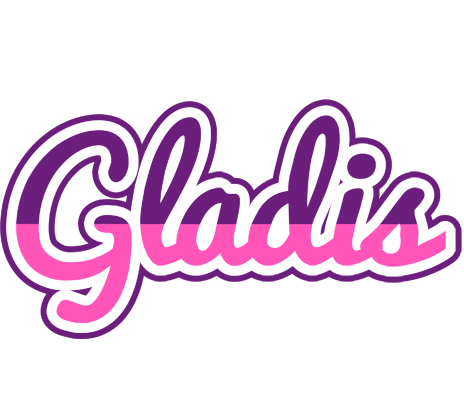 Gladis cheerful logo