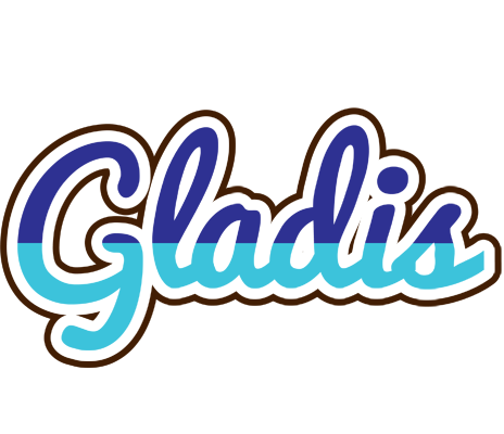 Gladis raining logo