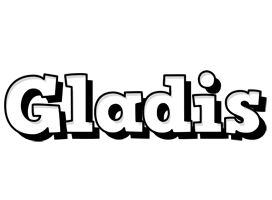 Gladis snowing logo