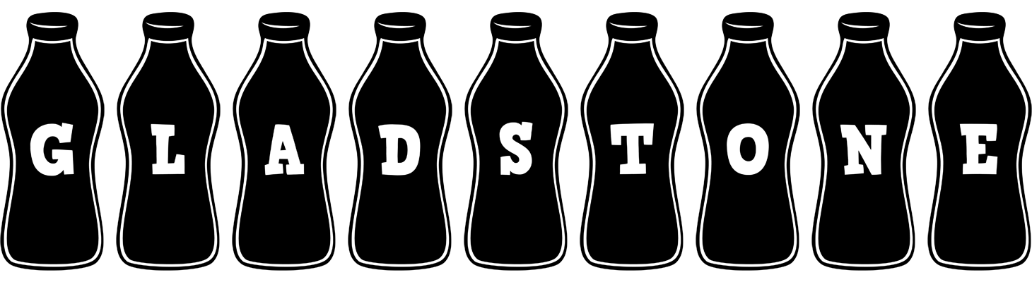 Gladstone bottle logo