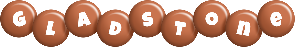 Gladstone candy-brown logo